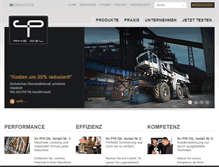 Tablet Screenshot of phi-oil.com